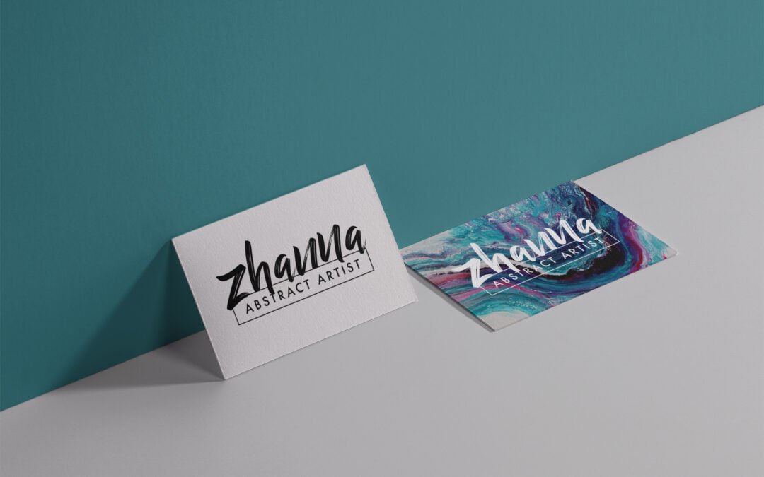 Zhanna Abstract Brand & Website