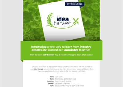 Idea Harvest Logo & Email