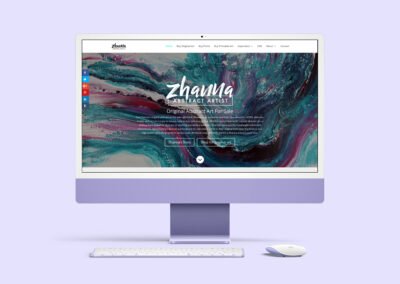 Zhanna Abstract Website