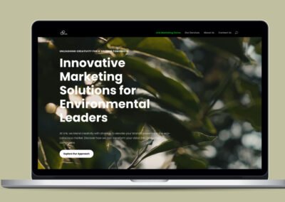 Environmental Marketing Firm Website
