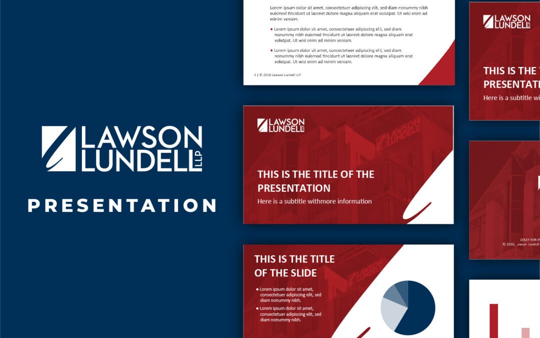 Corporate Presentation Template Design
