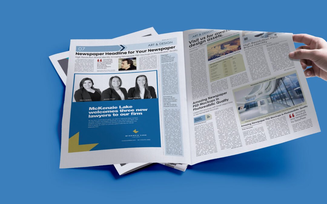 Print Ad for Law Firm