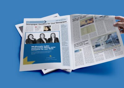 Print Ad for Law Firm